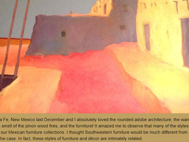 Southwest Furniture and Mexican Furniture Styles are Most Definitely Related!