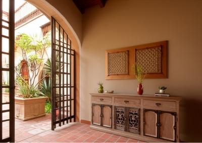 Antiqued Buffet