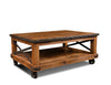 Simple Rustic Hacienda Coffee Table