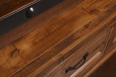 Simple Rustic Hacienda TV Stand