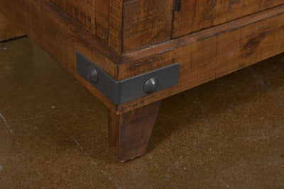 Simple Rustic Hacienda Large Console
