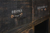 Weathered 5 Drawer Console