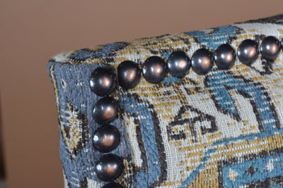 Louis Leather Seat Arm Chair