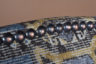 Louis Leather Seat Arm Chair