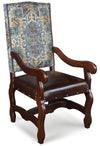 Louis Leather Seat Barstool