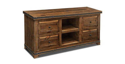 Simple Rustic Hacienda TV Stand