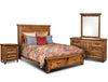 Simple Rustic Hacienda Bed Scene