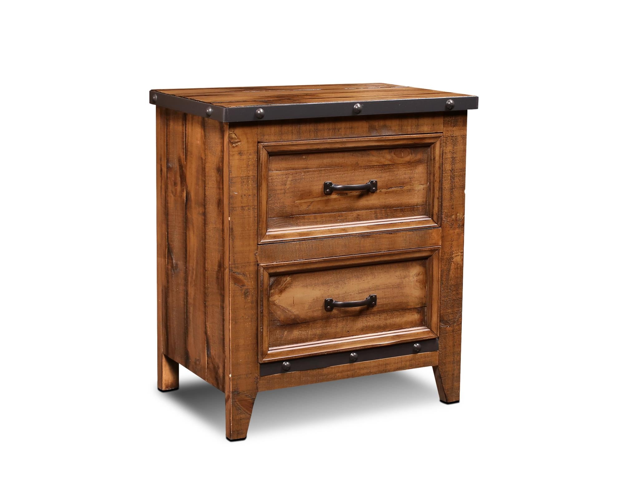 Night Table Simple Simple Rustic Hacienda Night Table – Gringo Furniture